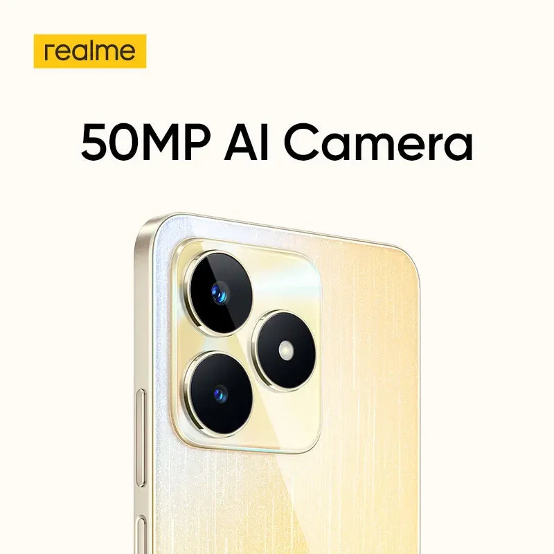 Global Version realme C53 Smartphone 6.74" 90Hz Display 50MP AI Camera Powerful Octa-core Chipset 33W 5000mAh Mobile Phone NFC