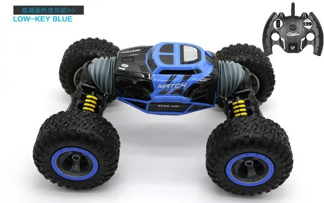 High Speed Off-Road RC Stunt Car 1:10 49cm Large Scale 2.4G 4WD   Double Side Deformation Elctric RC Off-Road Climbing Vehicle