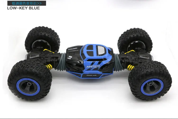 High Speed Off-Road RC Stunt Car 1:10 49cm Large Scale 2.4G 4WD   Double Side Deformation Elctric RC Off-Road Climbing Vehicle