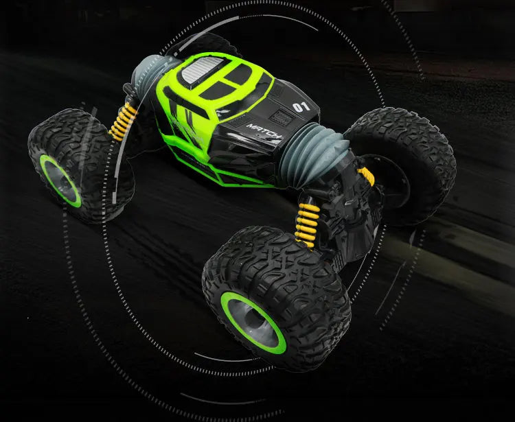 High Speed Off-Road RC Stunt Car 1:10 49cm Large Scale 2.4G 4WD   Double Side Deformation Elctric RC Off-Road Climbing Vehicle