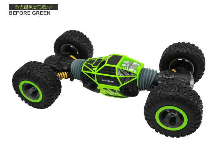 High Speed Off-Road RC Stunt Car 1:10 49cm Large Scale 2.4G 4WD   Double Side Deformation Elctric RC Off-Road Climbing Vehicle