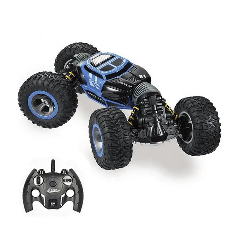 High Speed Off-Road RC Stunt Car 1:10 49cm Large Scale 2.4G 4WD   Double Side Deformation Elctric RC Off-Road Climbing Vehicle