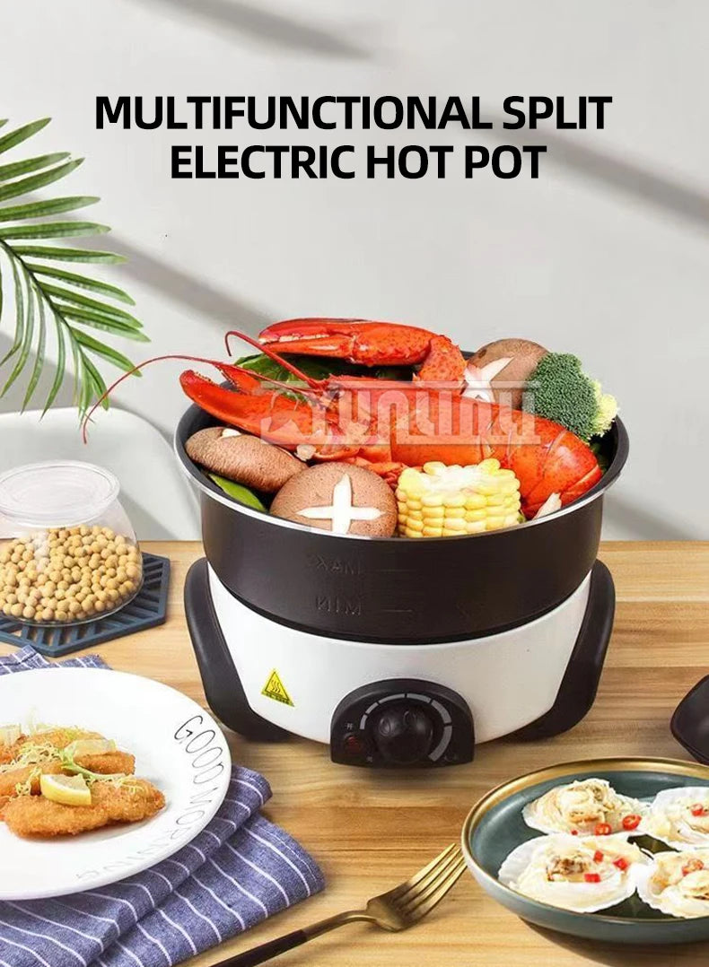 Electric Multi Cooker Pot Household Large Capacity Electric Cooking Pot Multifunctional Non Stick Cozinha Utensilios