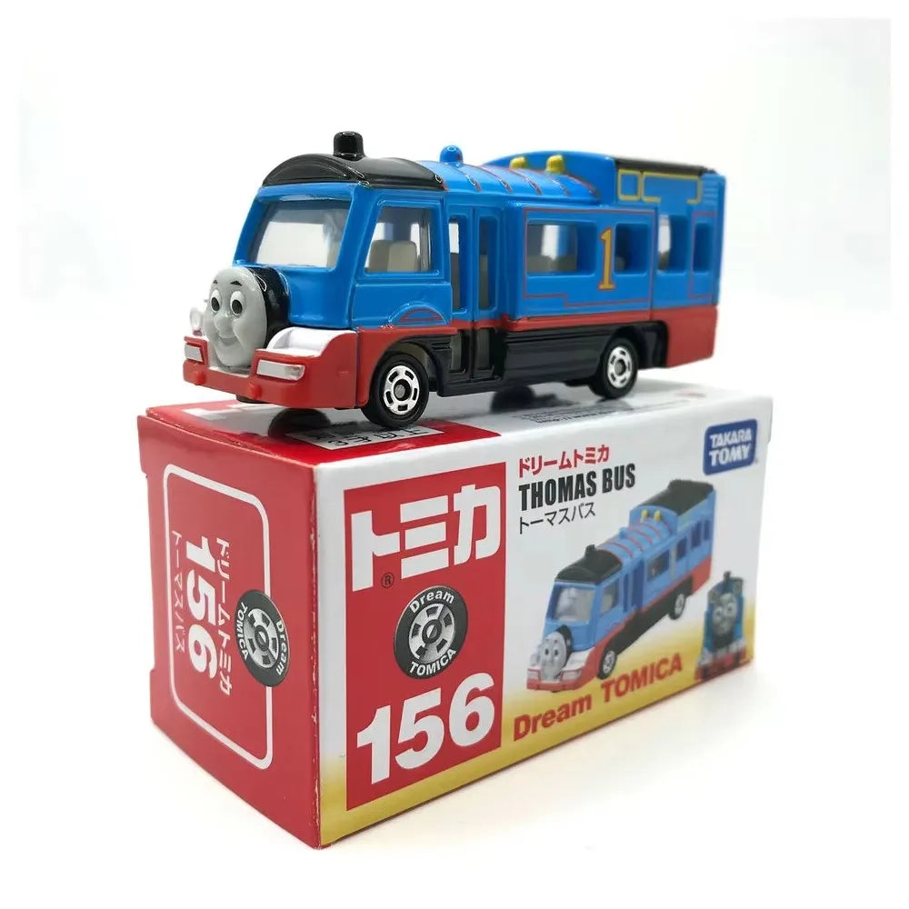 Dream Tomica Series Thomas Bus No 156 Mini Car Figure Model Classic Animation Peripheral Limited Collectible Boys Toys Kids Gift