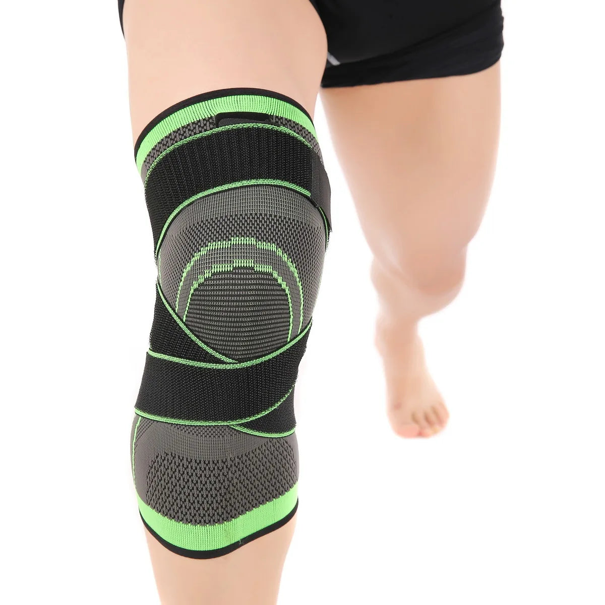 Mode 1PC Sport Kneepad Männer Druck Elastische Knie Pads Unterstützung Fitness Getriebe Basketball Volleyball Klammer Protector Bandage