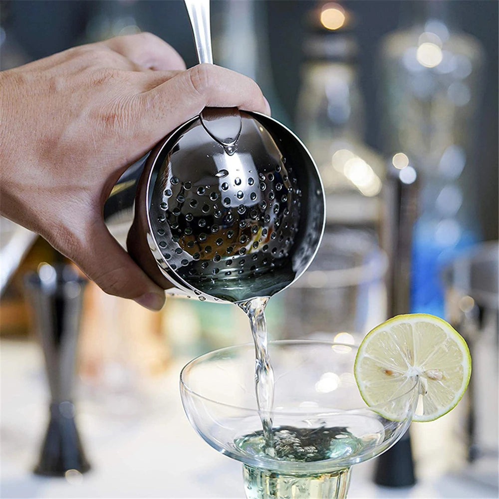 Cocktail Shaker Bar Set: 2 Weighted Boston Shakers,Cocktail Strainer Set,Jigger,Muddler and Spoon, Ice Tong and 2 Bottle Pourer