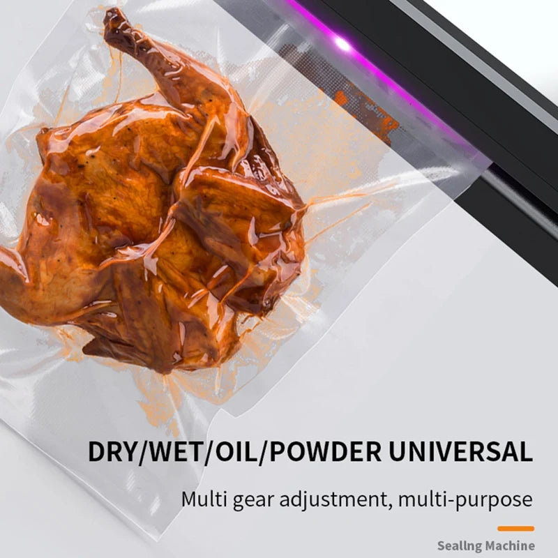 Electric Vacuum Sealer Icebox Food Tidy Up Sealed Package Storage Food Keep Kitchen Cooking Tools