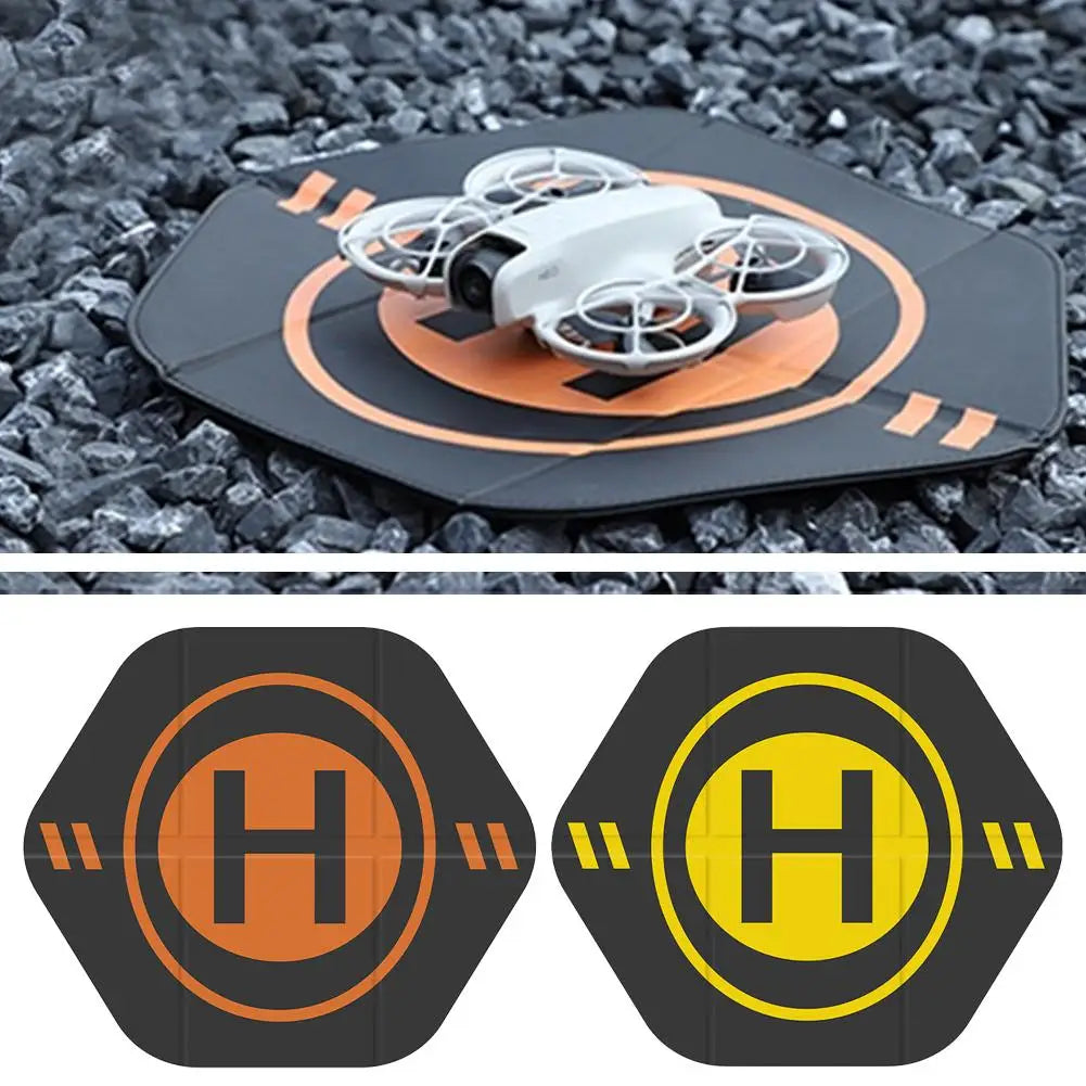 Drone Leather Landing Pad for dji NEO/Mini 4 Pro Waterproof Wear-resistant Washable Foldable Small Drone 35cm Landing Pad