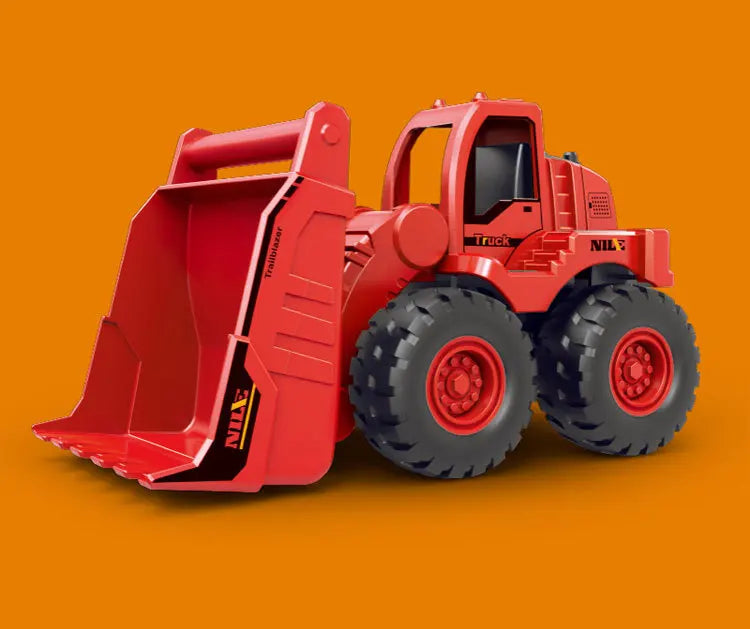 Excavator Bulldozer Engineering Car Simulation Off-Road Sliding Model Children Boy Toy Car Birthday Gift B219