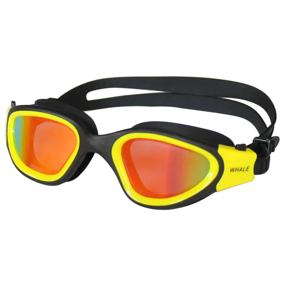 Professionelle Erwachsenen Anti-fog UV schutz Objektiv Männer Frauen Schwimmen Brille Wasserdicht Einstellbare Silikon schwimmen Gläser in pool - Topbrand24