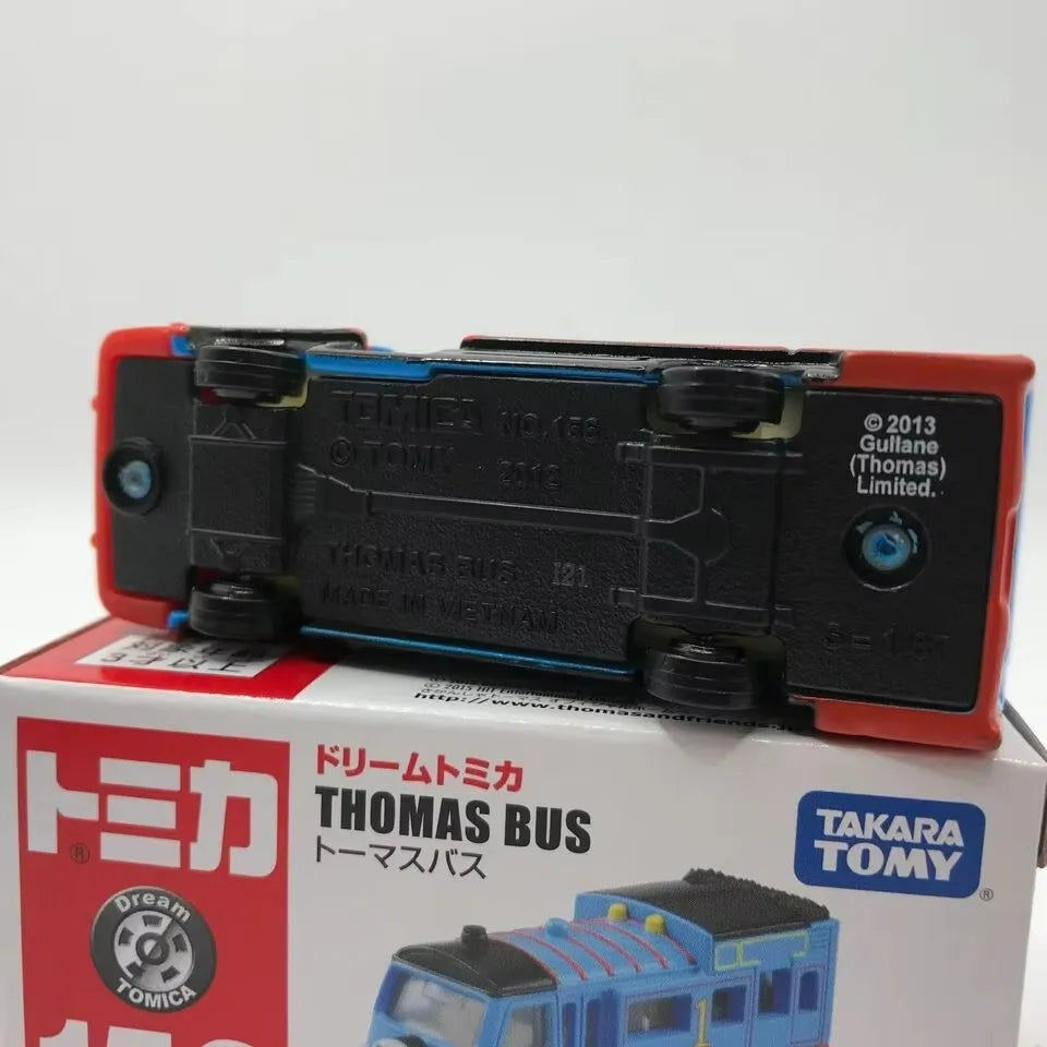 Dream Tomica Series Thomas Bus No 156 Mini Car Figure Model Classic Animation Peripheral Limited Collectible Boys Toys Kids Gift