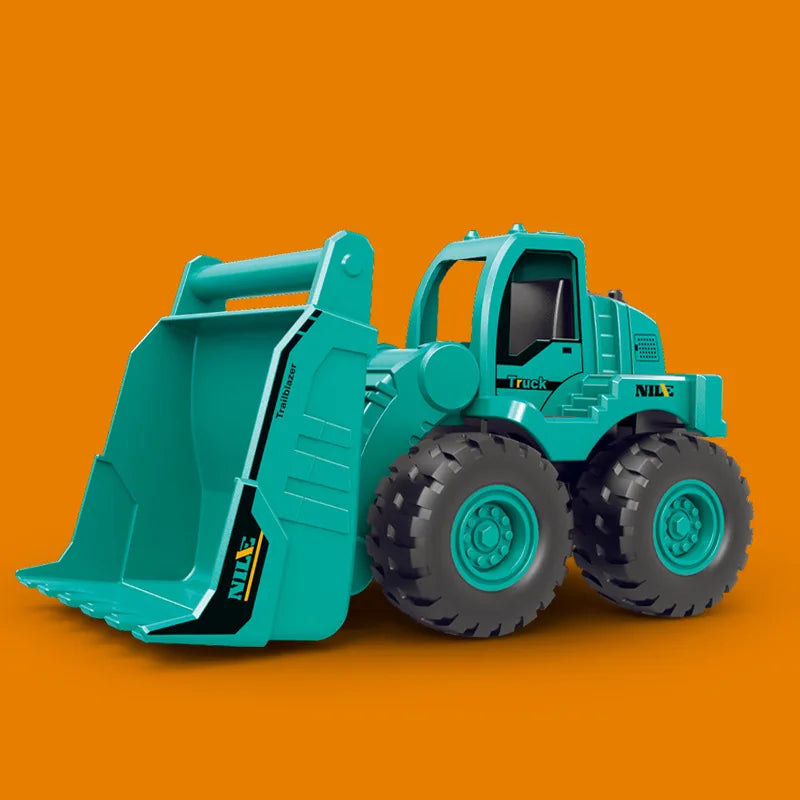 Excavator Bulldozer Engineering Car Simulation Off-Road Sliding Model Children Boy Toy Car Birthday Gift B219