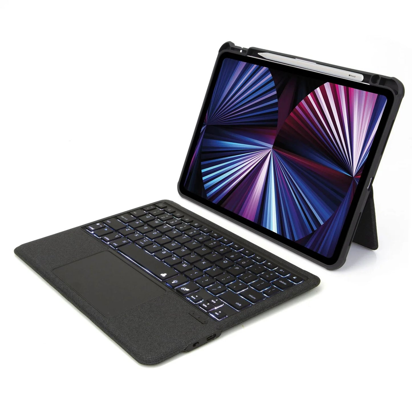 Factory Custom BT Wireless Touch Pad Keyboard Detachable Magnetic Suction Cover Case For iPad 10.2 10.5 10.9 11 12.9 Inch