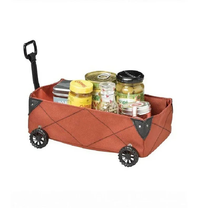 Outdoor Tissue Box Halter einfache Mini Rollwagen Camping Lager wagen für Auto Rücksitz Kinderwagen Einkaufen nach Hause Lebensmittel geschäft - Topbrand24