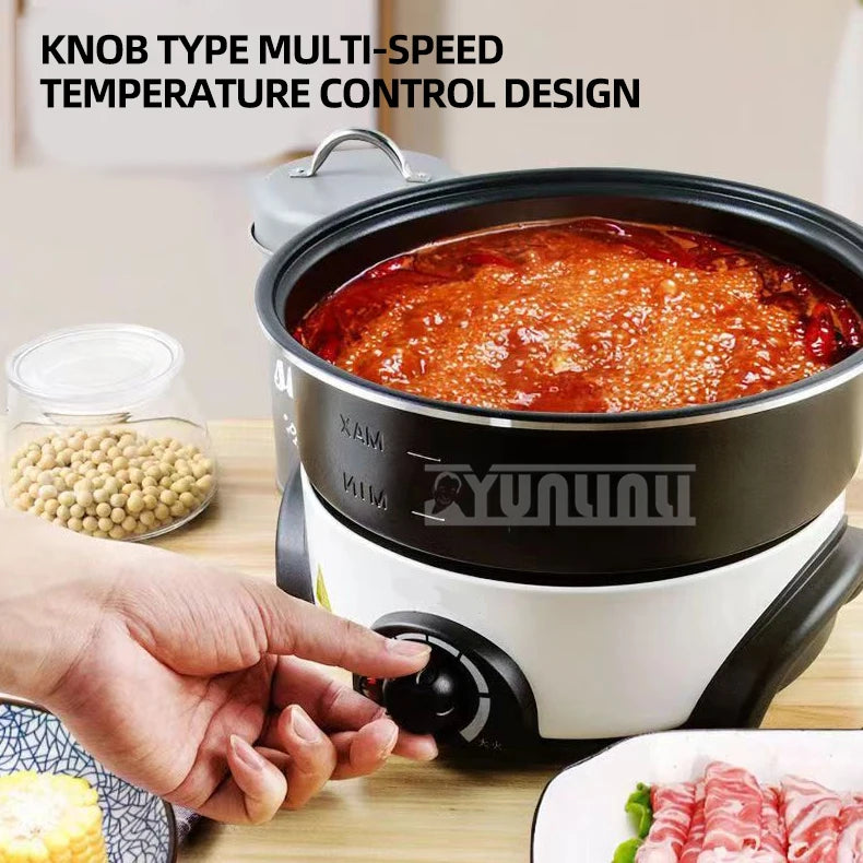 Electric Multi Cooker Pot Household Large Capacity Electric Cooking Pot Multifunctional Non Stick Cozinha Utensilios