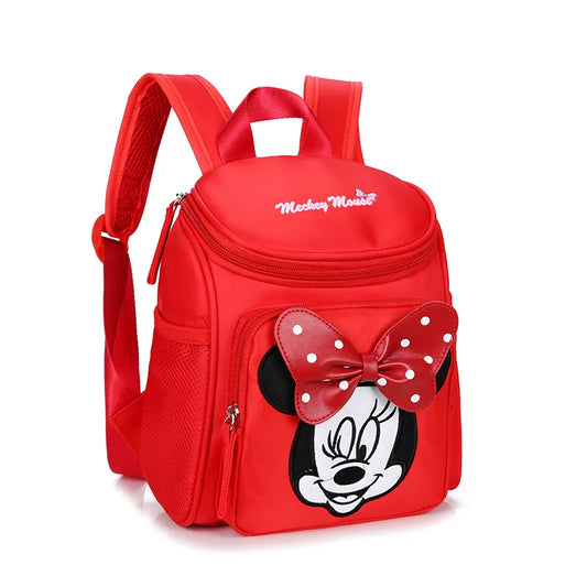 Disney cartoon Minnie children backpack girl boy bag baby cars gift bag for school  kindergarten storage book bag