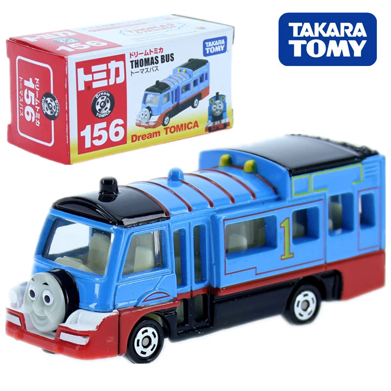 Dream Tomica Series Thomas Bus No 156 Mini Car Figure Model Classic Animation Peripheral Limited Collectible Boys Toys Kids Gift