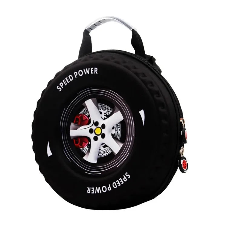 Lovely Kids Small Backpack 3D Car Tire Children Schoolbag EVA Wheel Kindergarten Bag Age 3-5 Boy Girl Toddler Kawaii School Bag