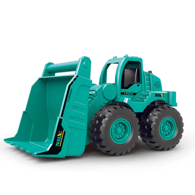 Excavator Bulldozer Engineering Car Simulation Off-Road Sliding Model Children Boy Toy Car Birthday Gift B219